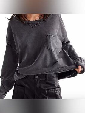 Free People Fade Into You long sleeve tee